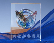 琉璃水晶獎牌