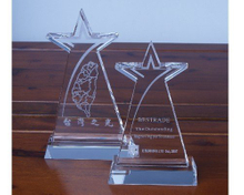 水晶獎牌