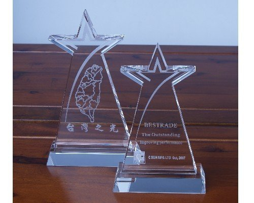 水晶獎牌