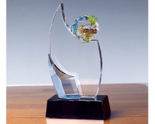 琉璃水晶獎牌
