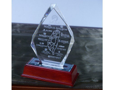 水晶獎牌